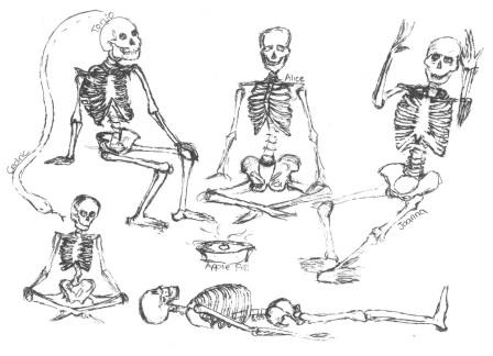 Patient's drawing of halloween